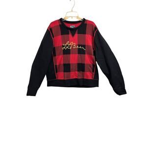 L.L. Bean Signature Mens Rugged Crewneck Sweatshirt Cotton Slim Fit Size XL